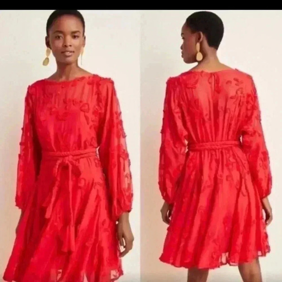 NWT Anthropologie x Mare Mare Amal Textured Mini Dress XS - Picture 1 of 9
